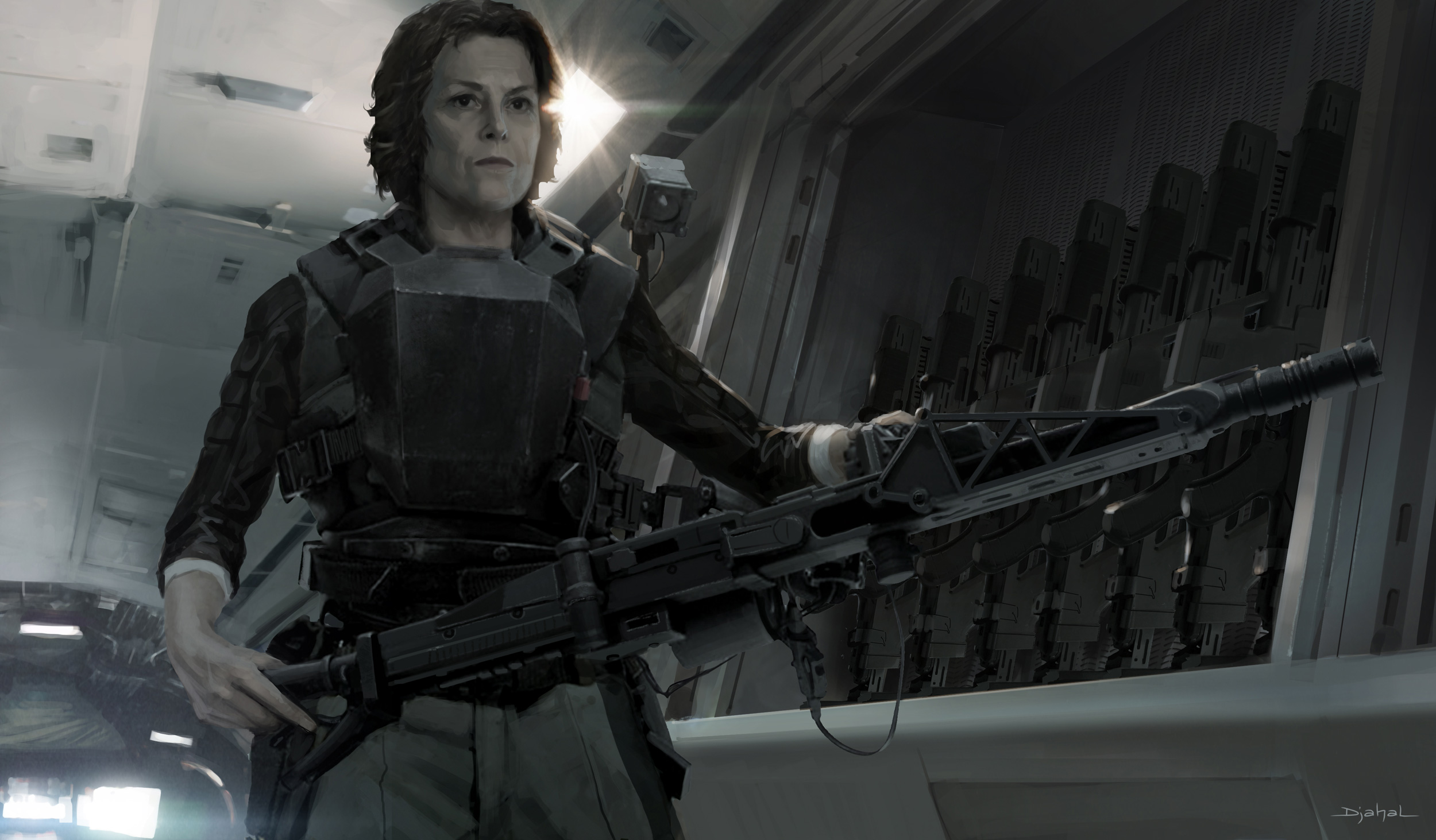 2015 | Ripley arms up in dropship